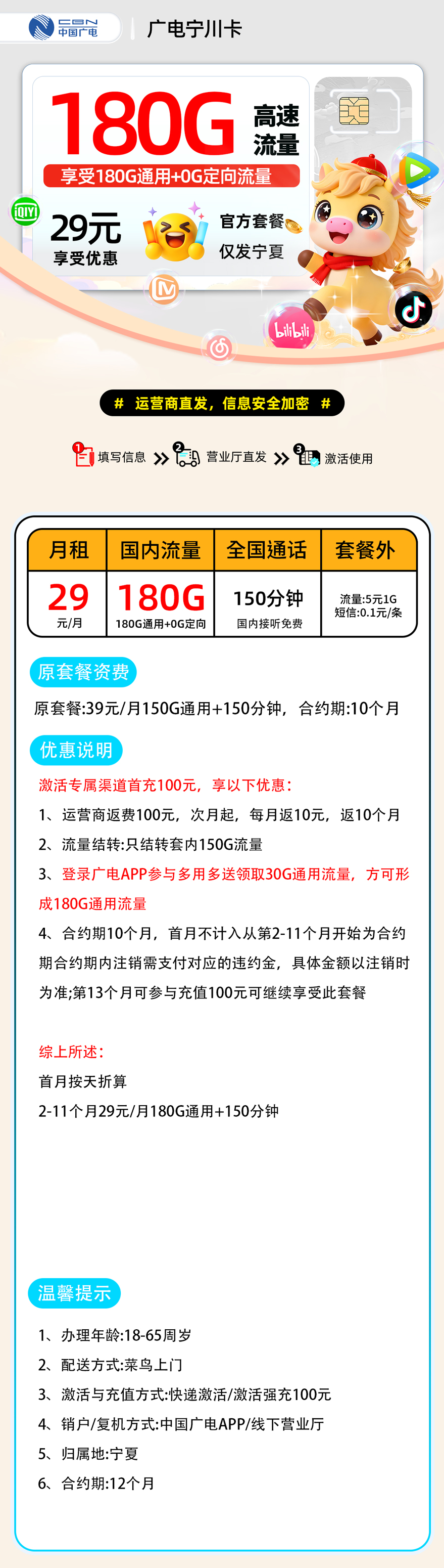 广电宁川卡【宁夏省内】 详细图