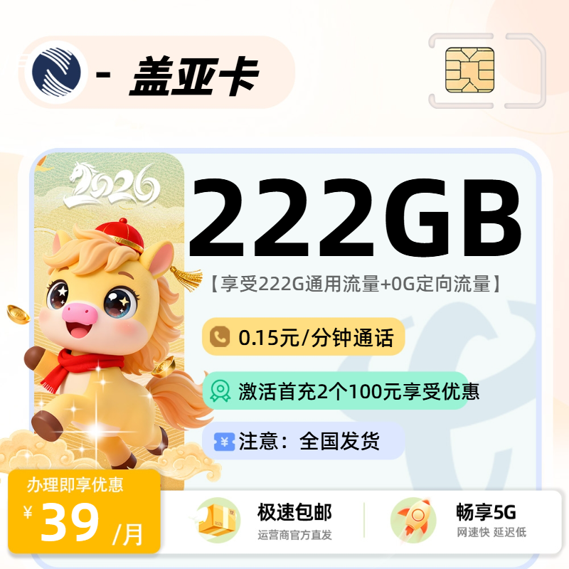 广电盖亚卡【本地归属】